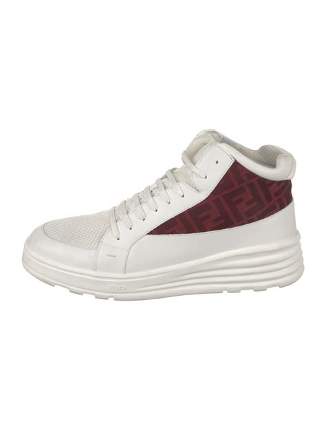 fendi zucca platform sneakers